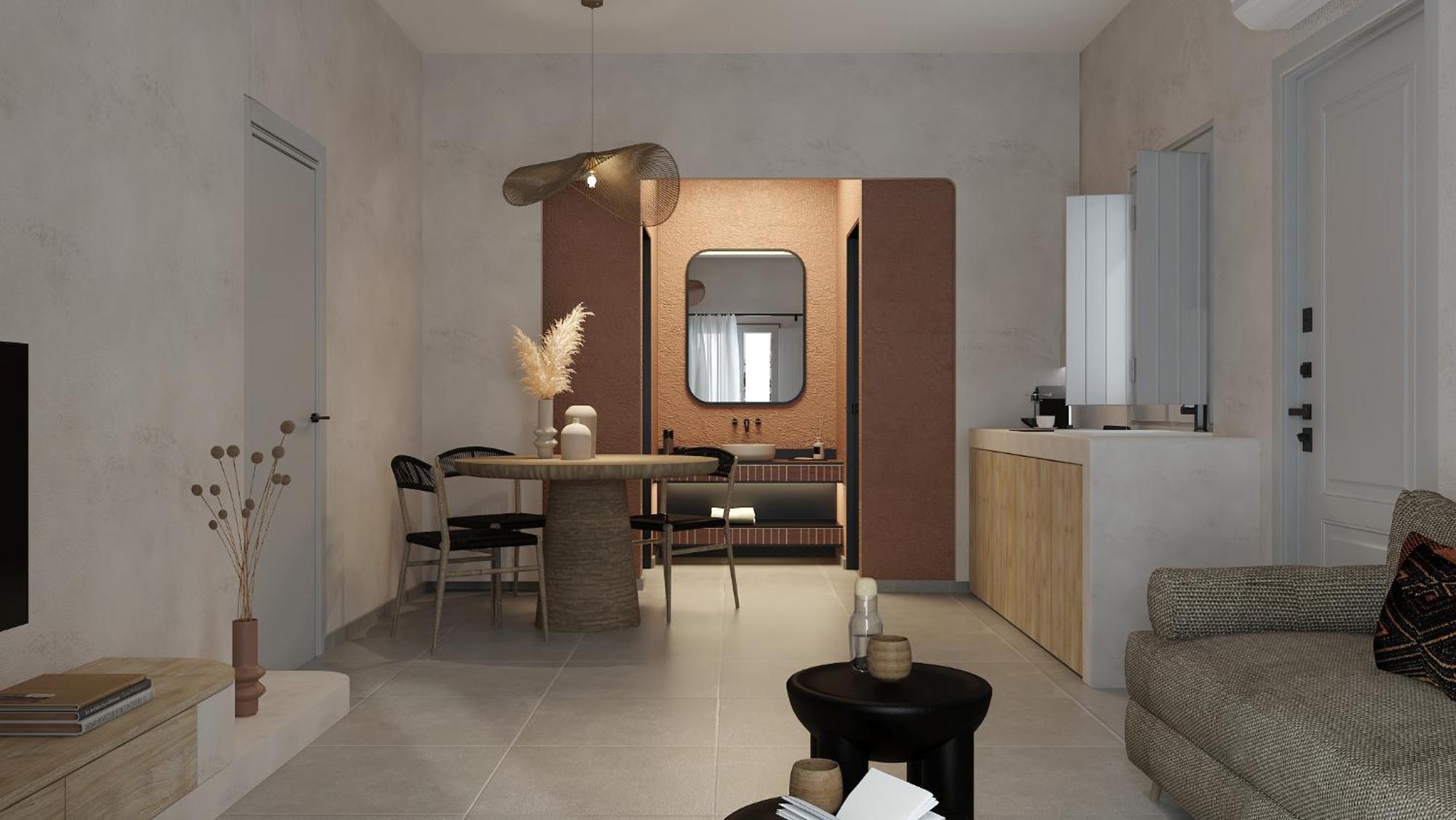 Santorini Family Apartments Kamári エクステリア 写真